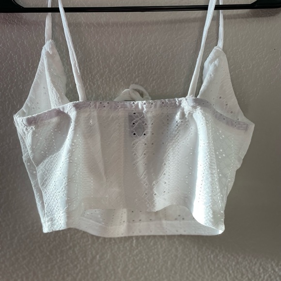 knot front Schiffy bustier cami top - Picture 6 of 8